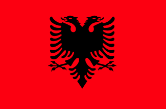 Bandiera Albania