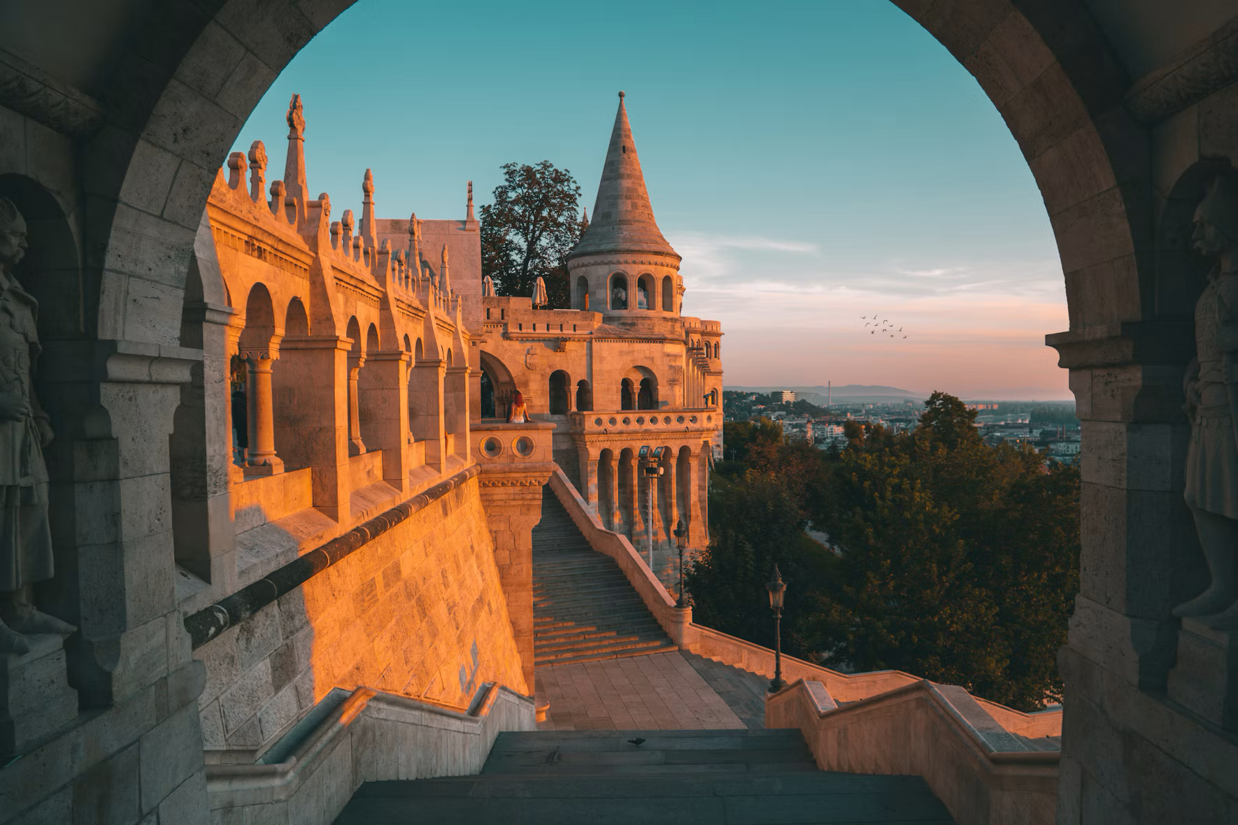 Buda e il Castello a Budapest