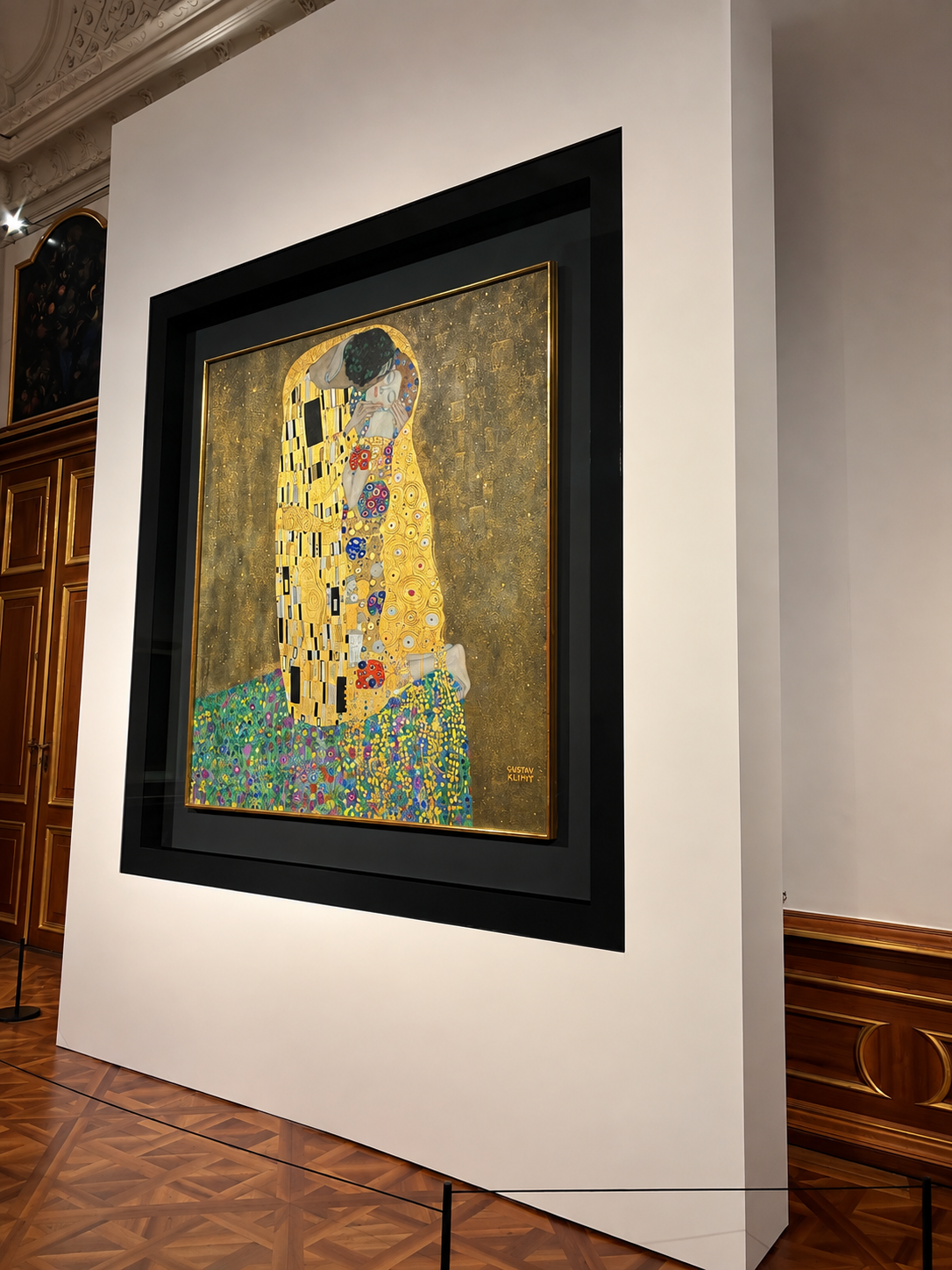Il Bacio di Gustav Klimt al Belvedere