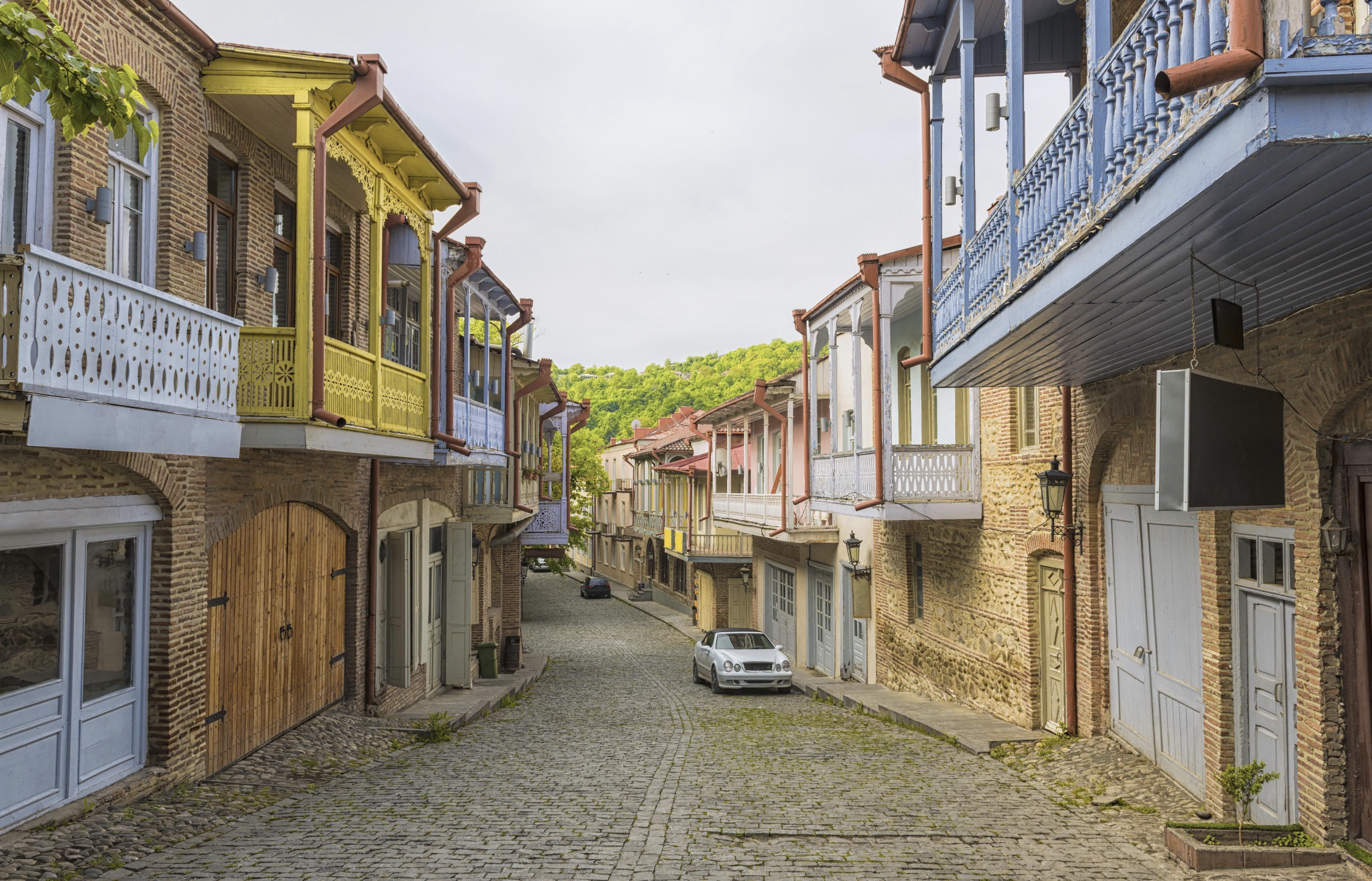 Sighnaghi nella regione del Kakheti