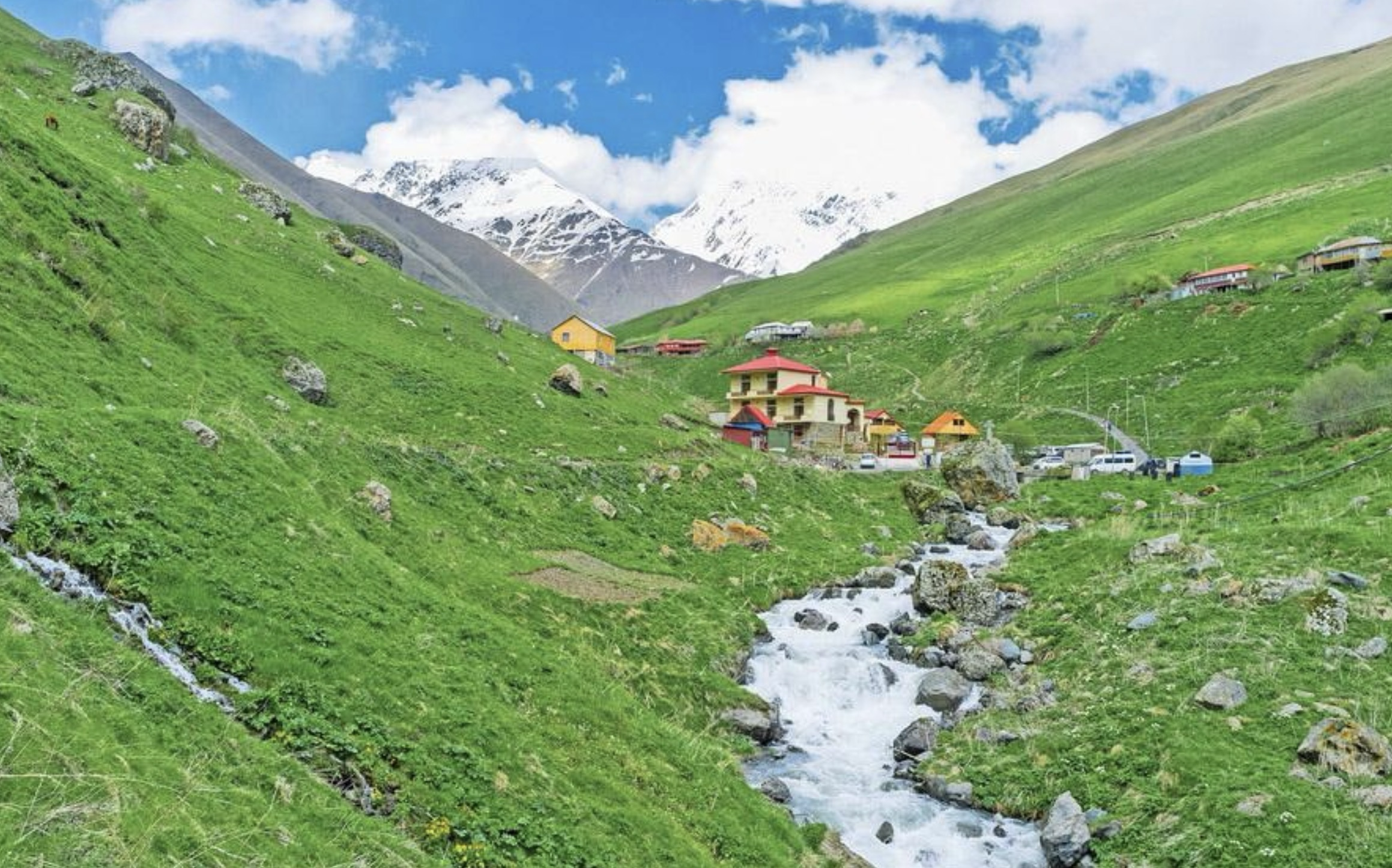 Paesaggio montano di Juta
