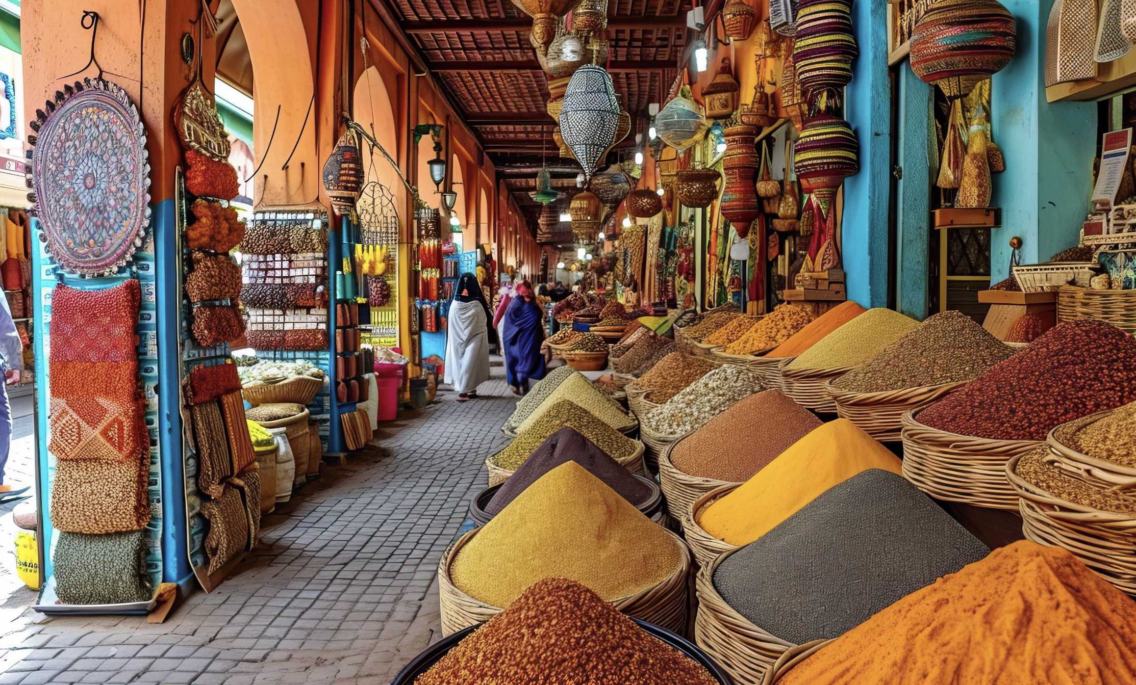 Medina e souk di Marrakech