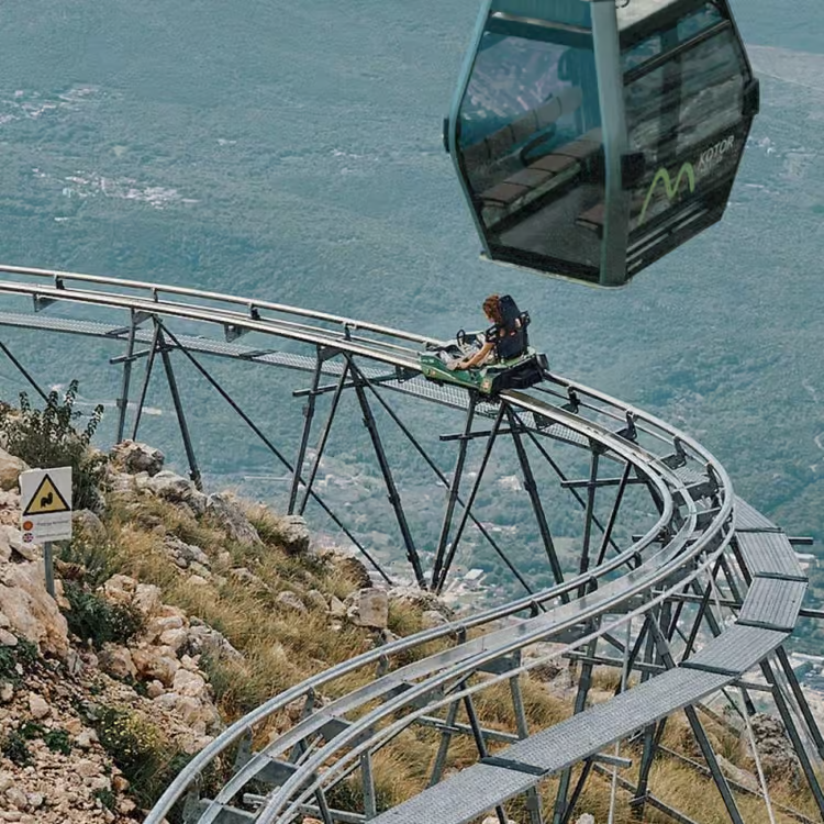 Funivia e Alpine Coaster di Kotor