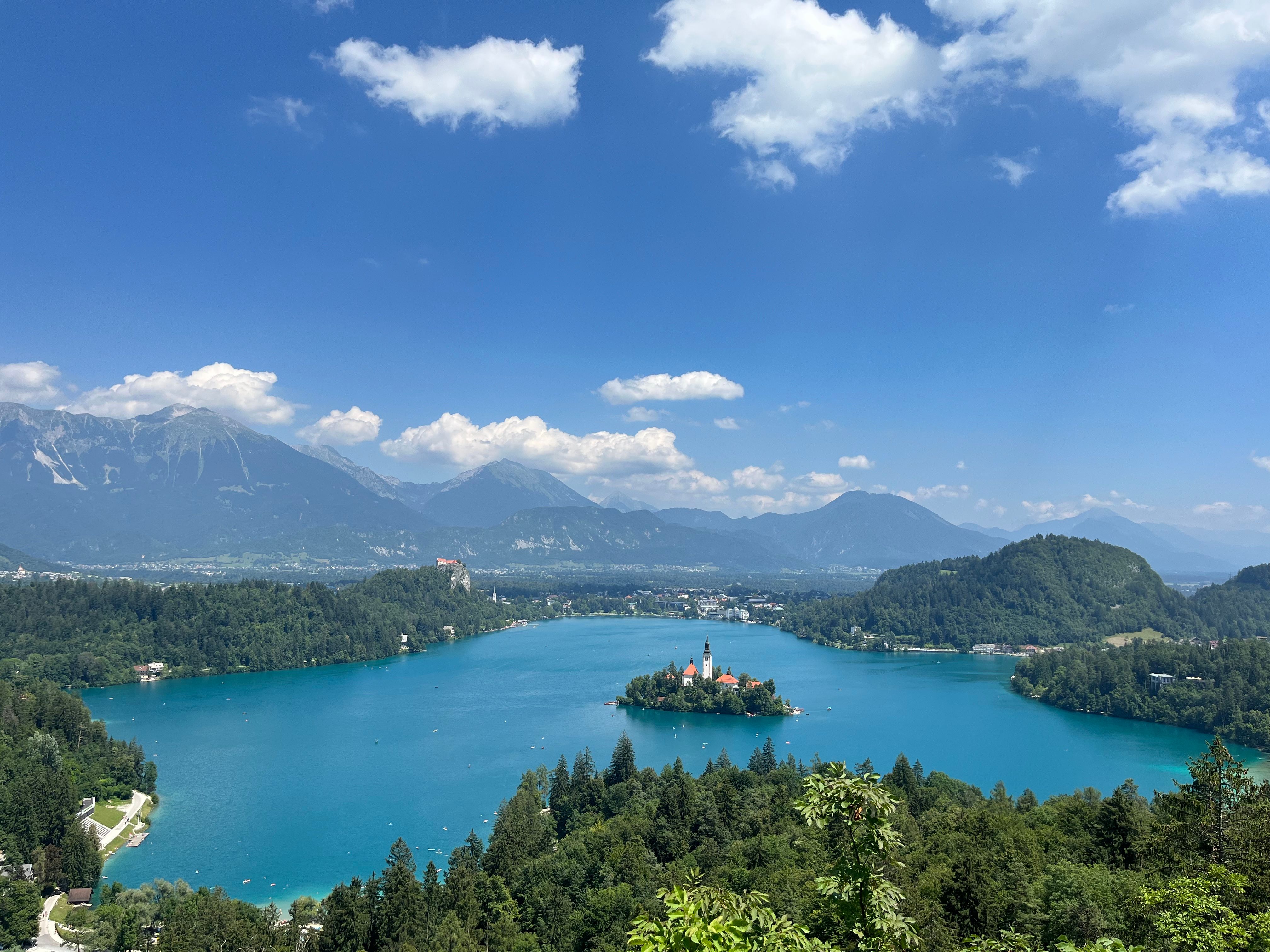 Lago di Bled in Slovenia