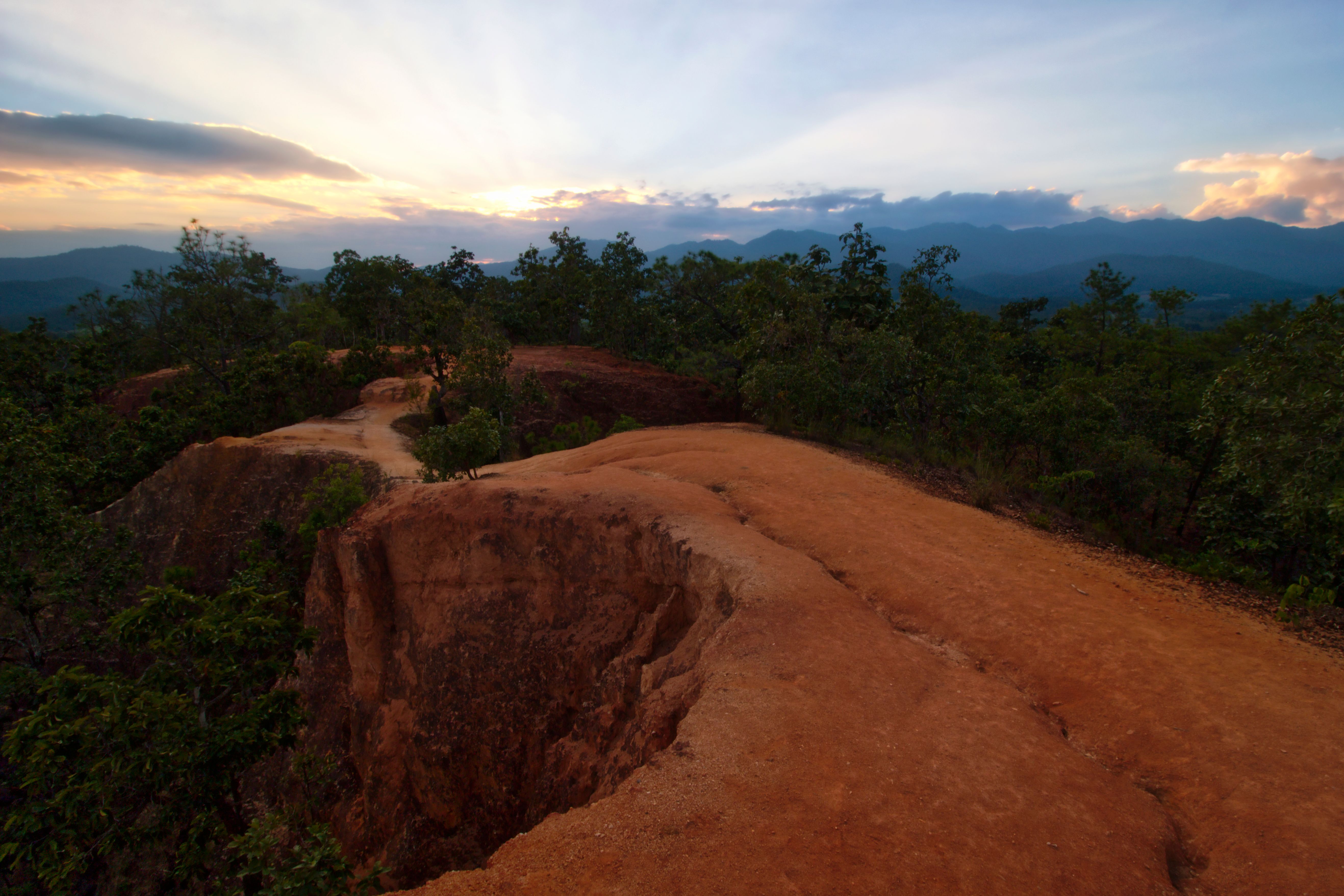 Cresta panoramica del Pai Canyon