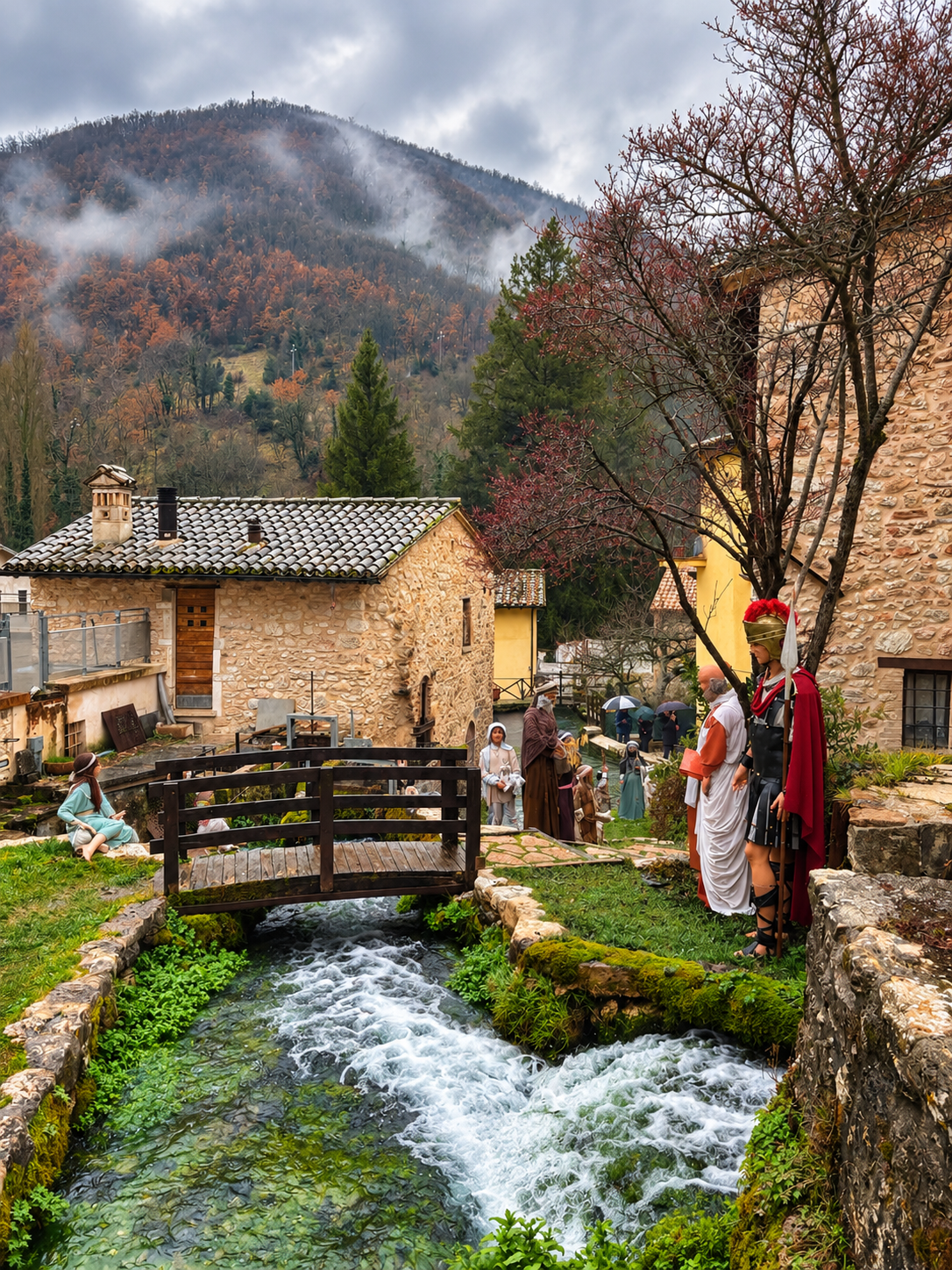 Canali e ponticelli di Rasiglia